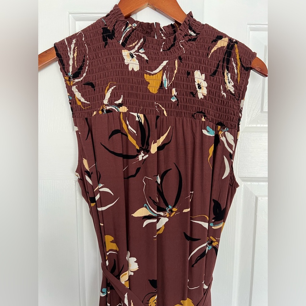 LAST CHANCE🧾Floral Smocked Women's dress; size M; NWT; Buy 2 @ $60 Sale!🔥